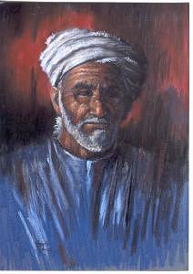 Portrait Painting - Twilight Years by Tina Siddiqui Portrait Painting - Twilight Years by Tina Siddiqui
