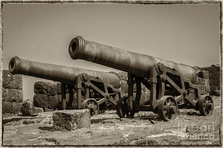 Twin Cannon Photograph by Hitendra SINKAR