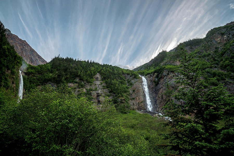 Twin Falls BC Photograph by Ryan Heffron