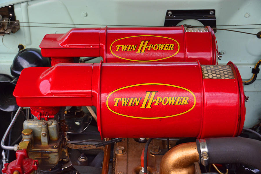 Twin H Power Photograph by Mike Martin