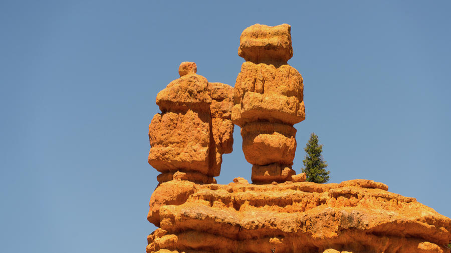 Twin Hoodoos Dixie National Forest Utah Photograph by Lawrence S Richardson Jr