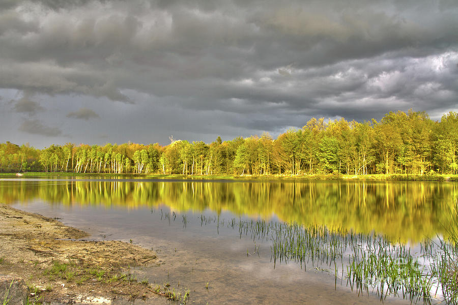 Lake Photograph - Twin Lake by Dmitriy Mirochnik Lake Photograph - Twin Lake by Dmitriy Mirochnik