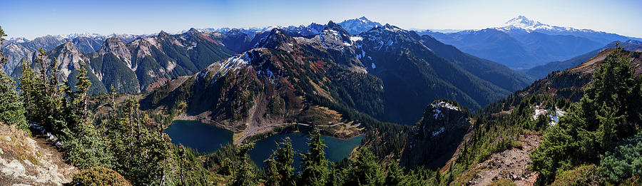 Twin Lakes Overview Photograph by Tim Dussault