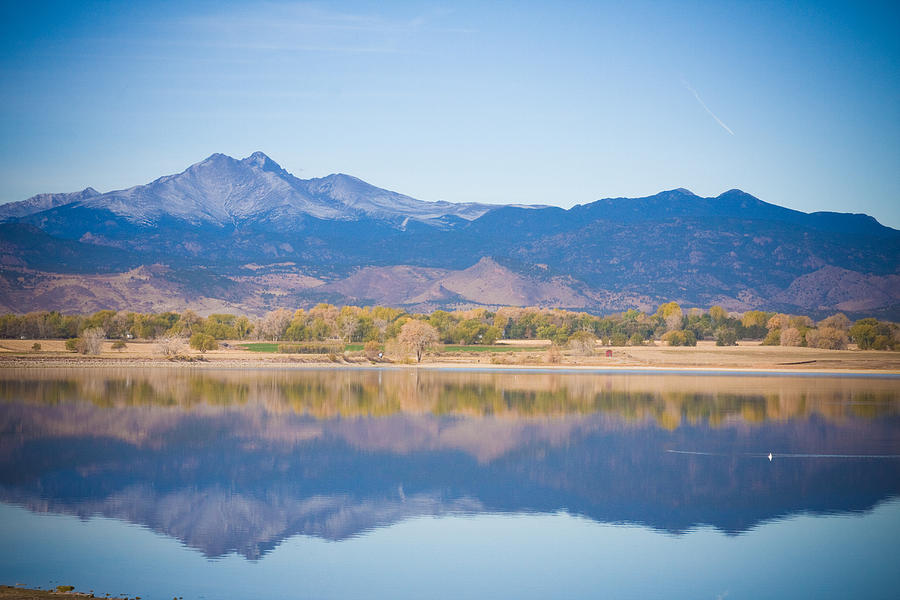 Rocky Mountains Photograph - Twin Peaks Reflection by James BO Insogna