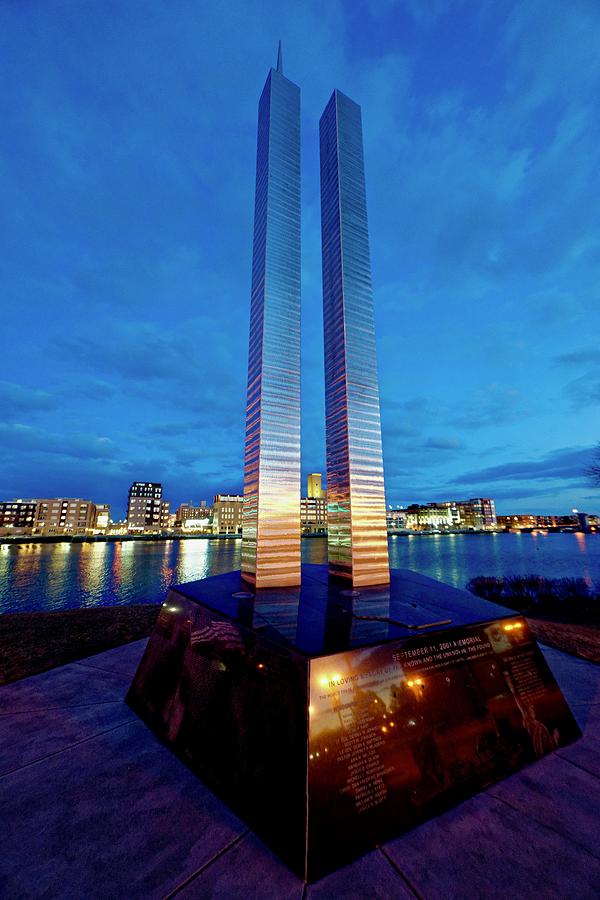 Twin Towers Memorial Photograph By Jeff Pagel - Fine Art America