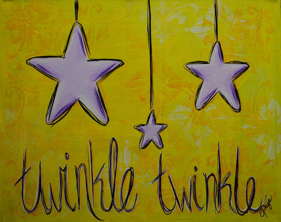 Twinkle Twinkle Painting by Emily Page