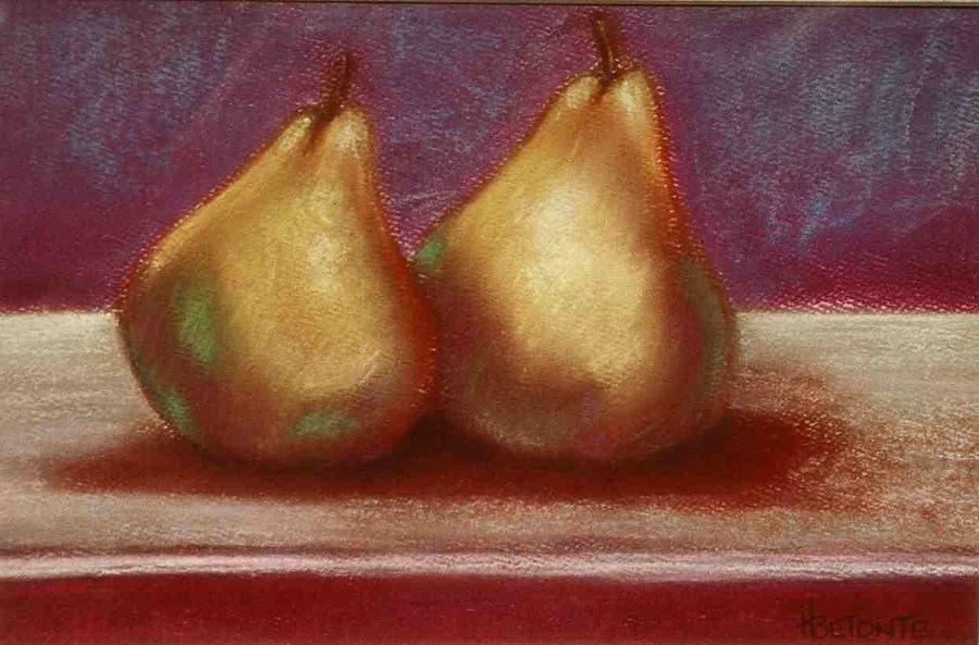 Pear Pastel - Twins by Helen O Hara
