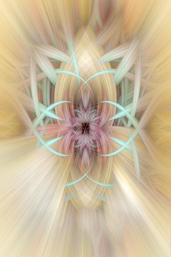 Twirled Energy 104 Digital Art by Mary Almond