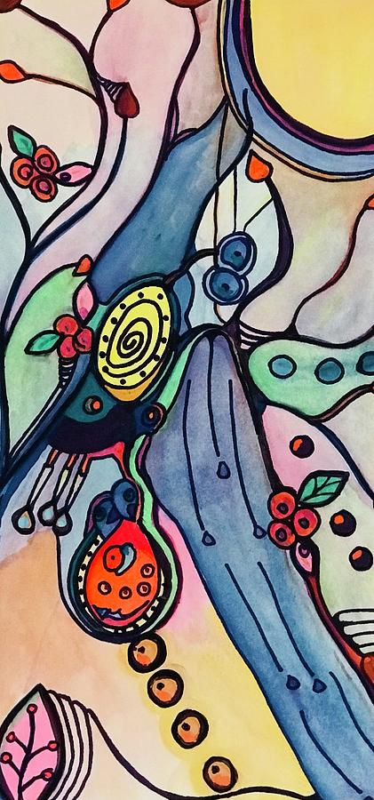 Ebb and Flow Painting by Lauries Intuitive