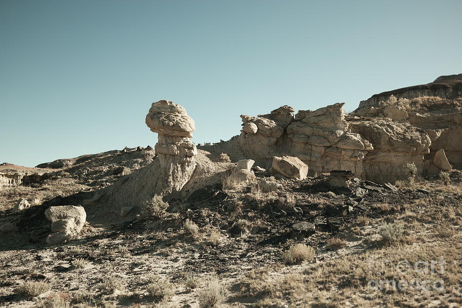 Twisted Rock in New Mexico Photograph by Jeff Swan