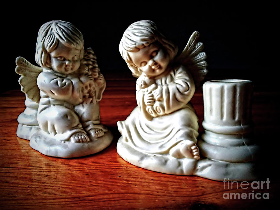 Two Angels Photograph by Jasna Dragun