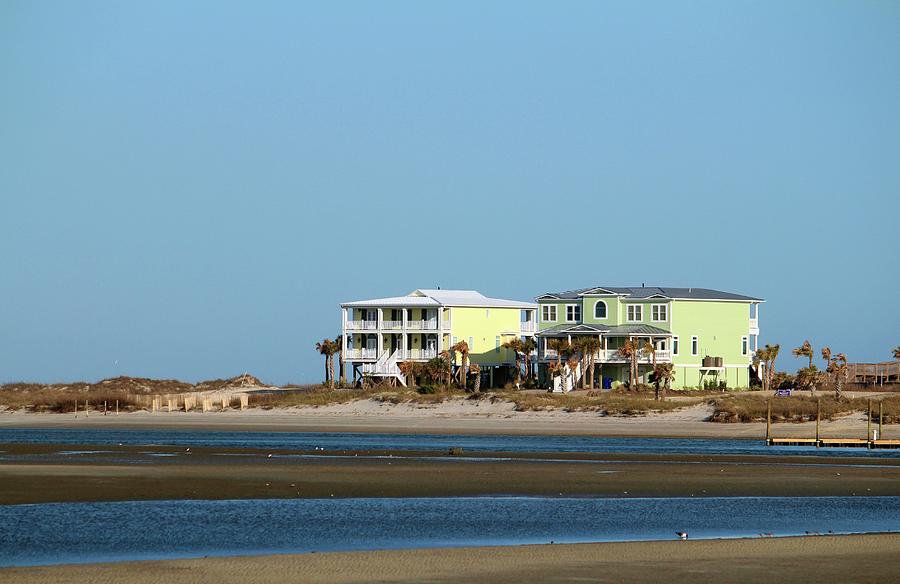 Two Beach Houses Photograph by Cynthia Guinn