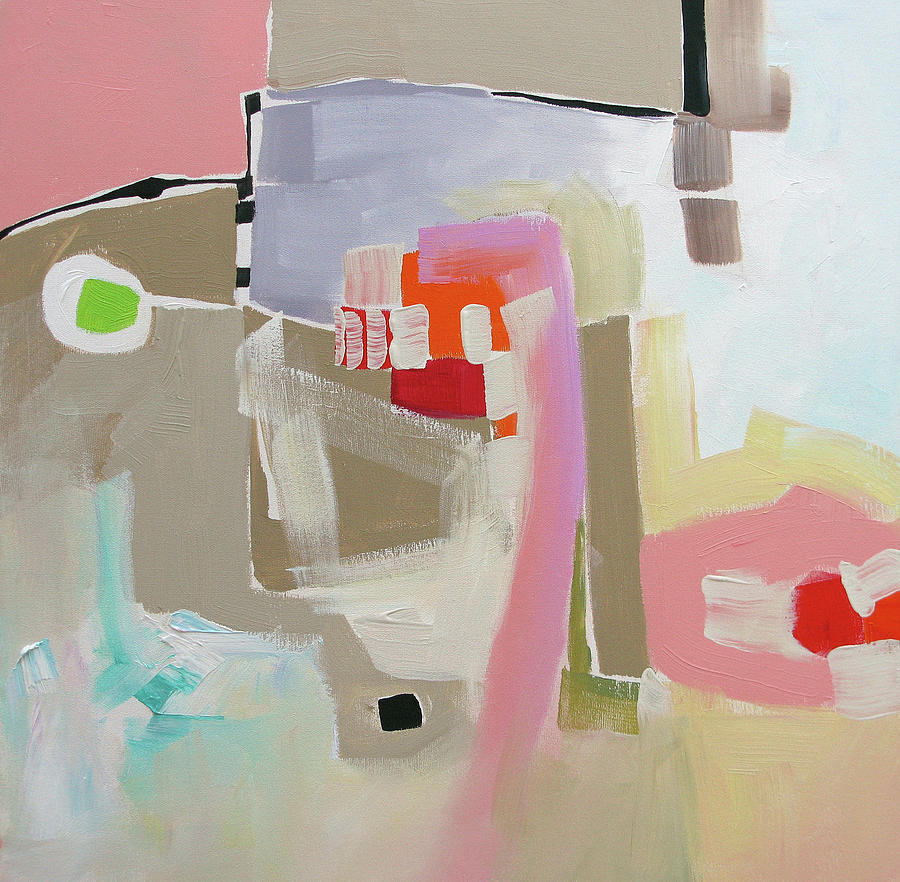 Two Blocks Down Painting by Linda Monfort