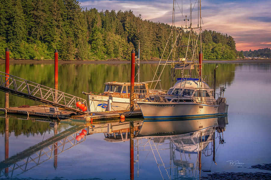 Two Boats At Rest Photograph by Bill Posner