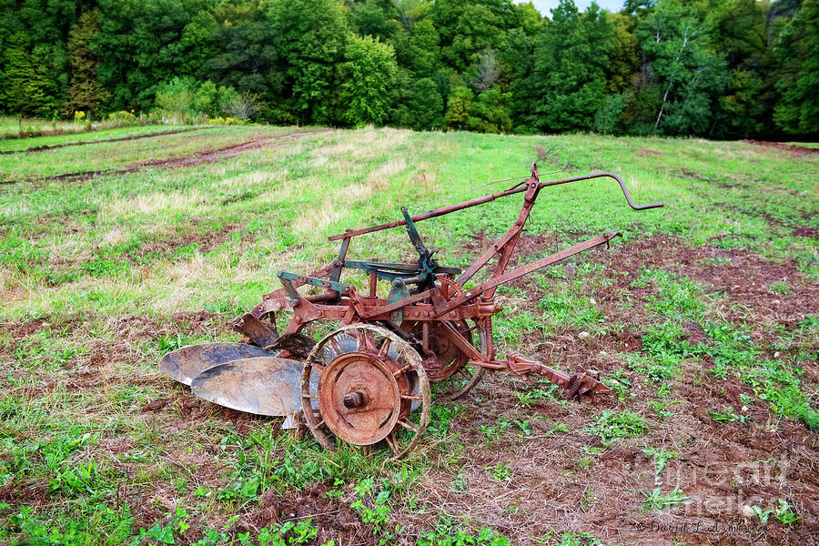 Two Bottom Plow Photograph by David Arment