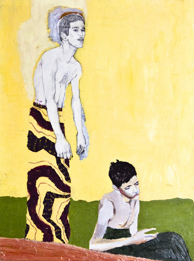 Brothers Painting - Two Brothers by Seth Angle