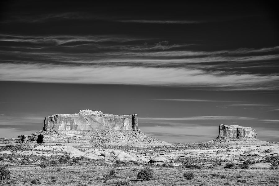 Two Buttes Photograph by Jon Glaser