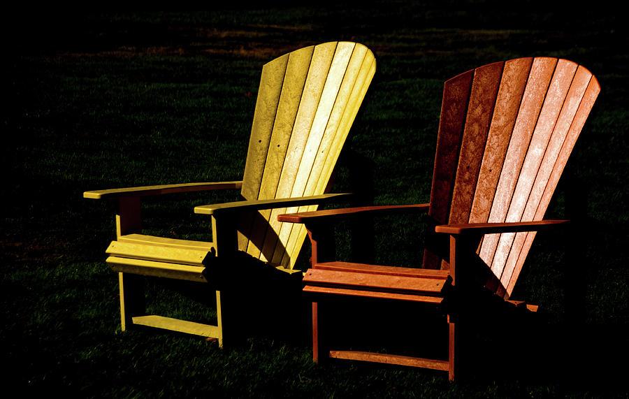 Two Chairs Photograph by Julie Palencia