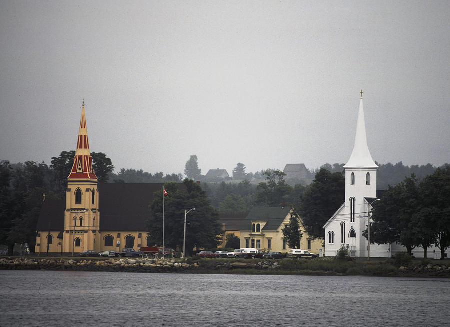 Two Churches Photograph by Peter Delis Fine Art America