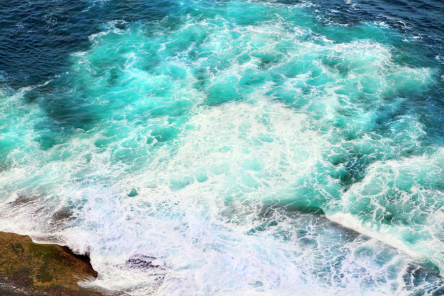 Two Colours Of Ocean Photograph by Miroslava Jurcik