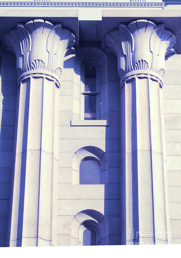 Two Columns Photograph by Frances Ann Hattier