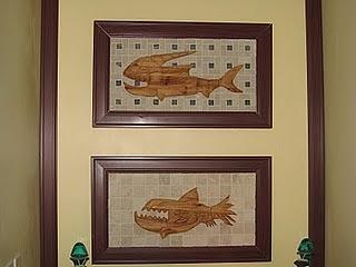 Two Dead Fish Mixed Media by Robert Margetts
