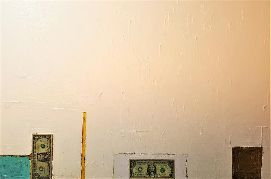 Two Dollars . Painting by Randy Zipper