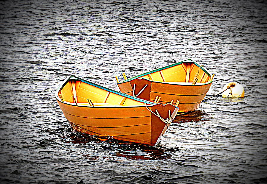 Two Dories Photograph by Suzanne DeGeorge