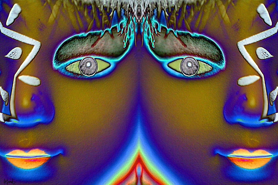 Mirrored Digital Art