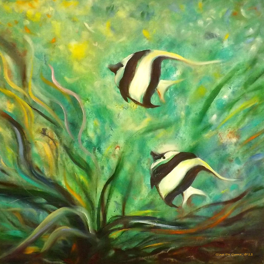 Two Fish Painting