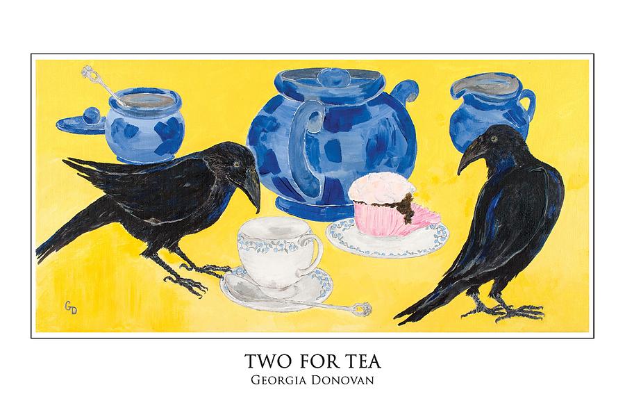Two For Tea Painting by Georgia Donovan