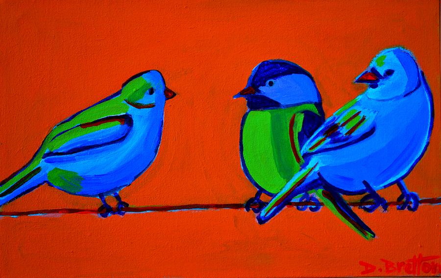 Two is Company Painting by Debra Bretton Robinson - Fine Art America