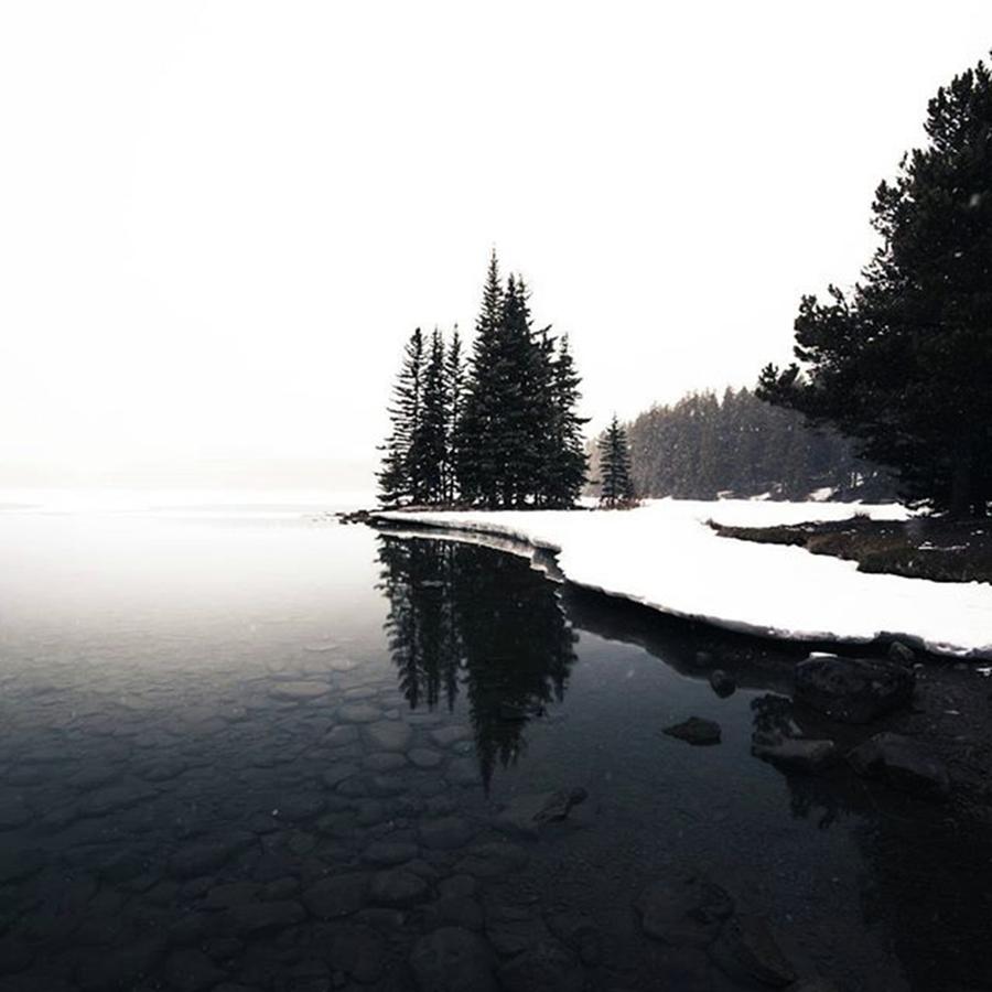 Banff National Park Photograph - Two Jack Lake In Banff Is So Mystical by Jesse L