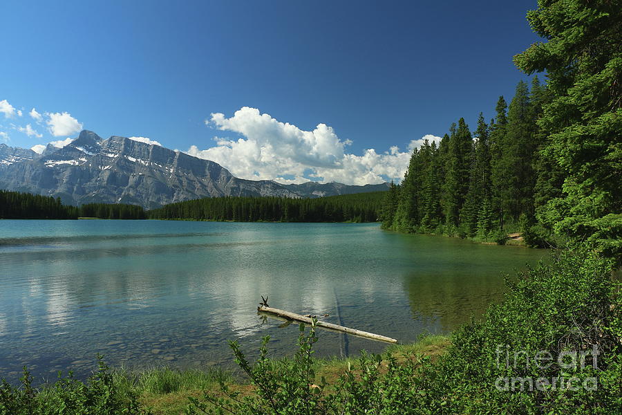 Two Jack Lake Photograph by Christiane Schulze Art And Photography