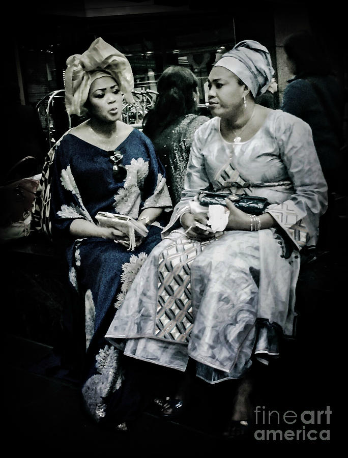 Two Ladies of Africa Photograph by Miriam Danar