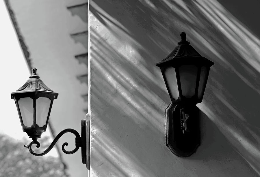 Two Lamps Photograph by Prakash Ghai