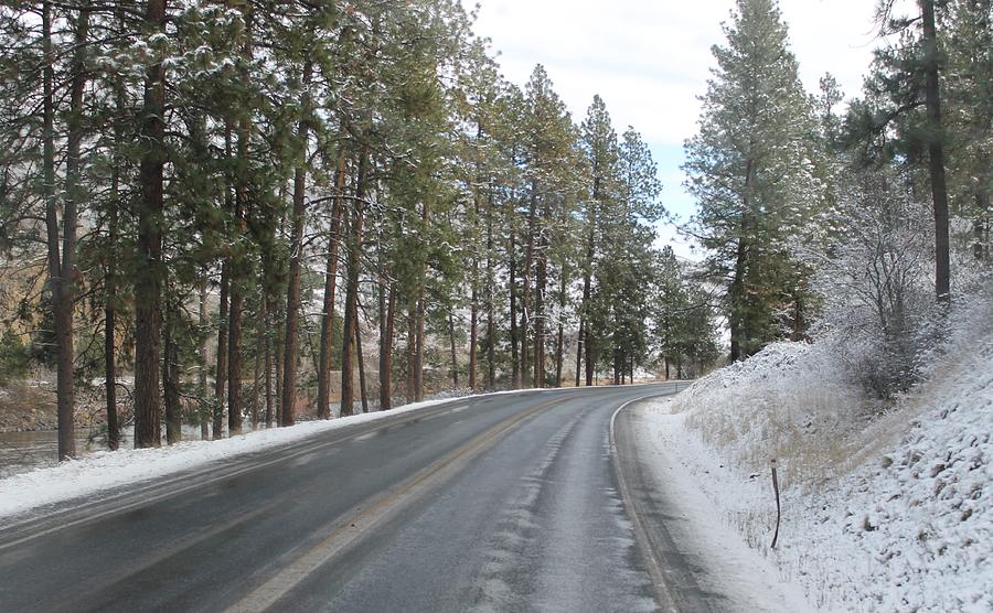 Two Lane Road Photograph by Lisa Reichert - Pixels