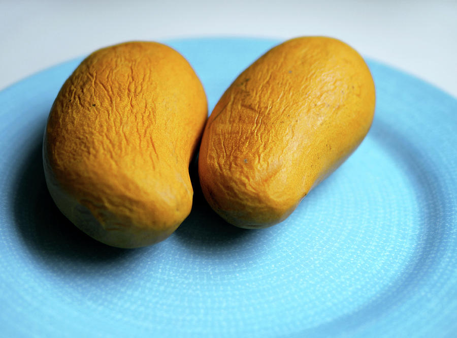 Mango Photograph - Two Mangos by Tianxin Zheng