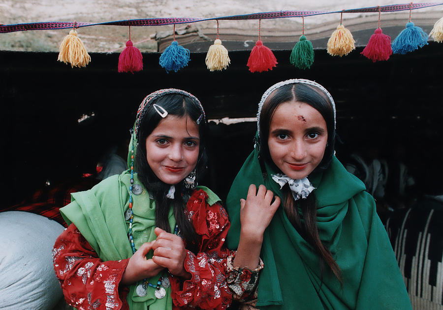 Two Nomadic Girls Photograph by Salma