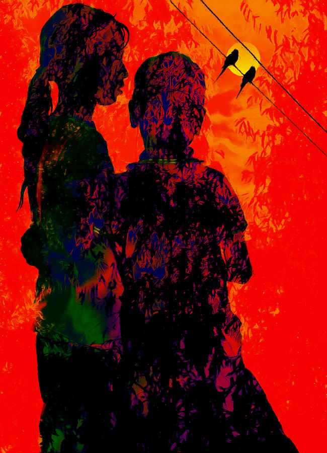 Two of us Digital Art by Bliss Of Art