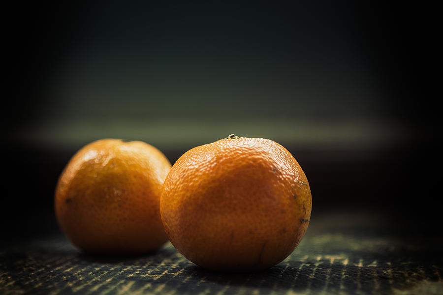 Two Oranges Photograph by Yo Pedro
