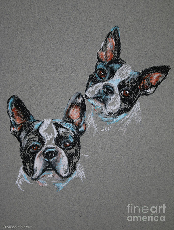 Two R Better Than One Pastel by Susan Herber