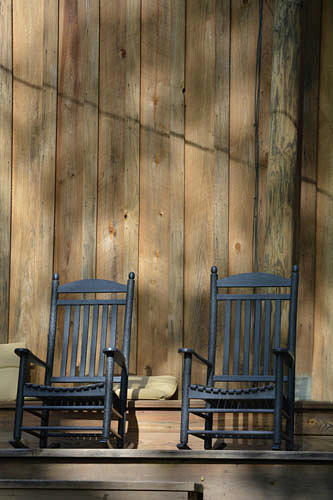 Two Rocking Chairs Photograph by Lea Rhea Photography