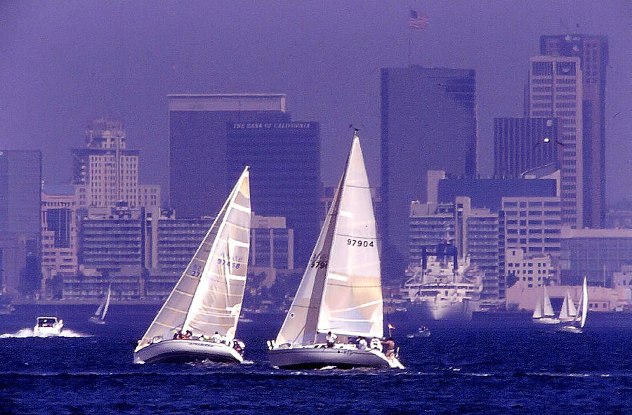 sailboats in san diego