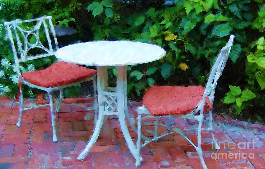 Brick Photograph - Two Seater by Debbi Granruth