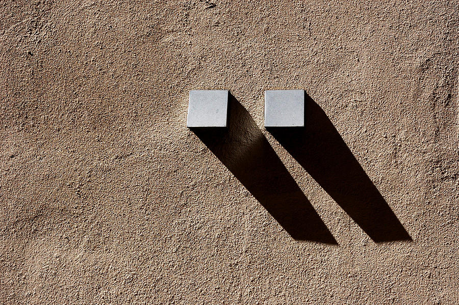Two Shadows Photograph by Stuart Allen