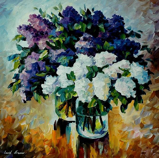 Two Spring Colors Painting by Leonid Afremov | Fine Art America