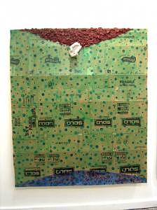 Abstract Mixed Media - Two Thousand And Seven Number Two by Henry Klimowicz Abstract Mixed Media - Two Thousand And Seven Number Two by Henry Klimowicz