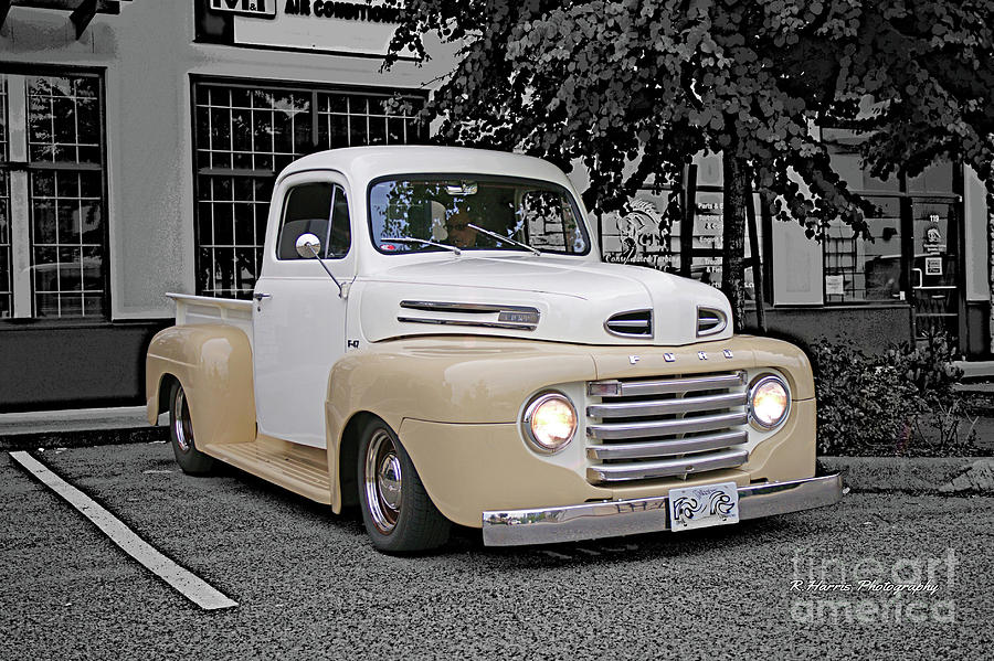 Two Toned Pickup  Photograph by Randy Harris