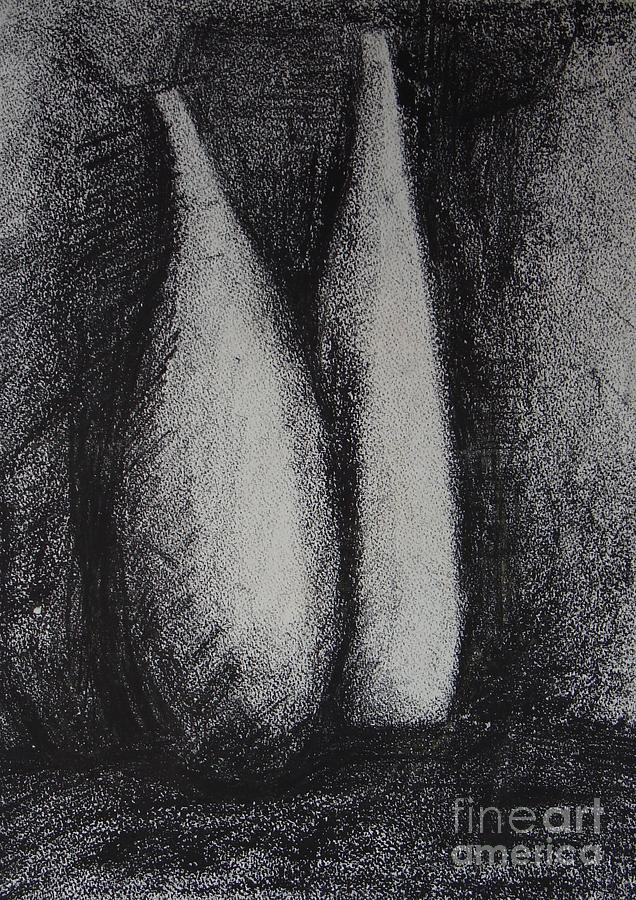 Two Vessels Painting by Leila Atkinson Two Vessels Painting by Leila Atkinson